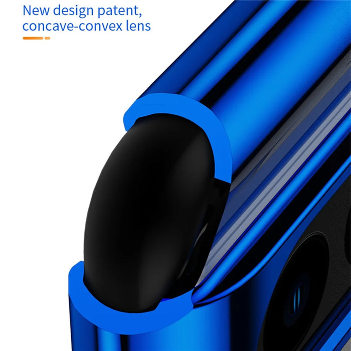 For Google Pixel 8 Electroplating TPU Phone Case Ring Kickstand Anti-drop Cover - Blue - 4
