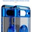 For Google Pixel 8 Electroplating TPU Phone Case Ring Kickstand Anti-drop Cover - Blue - 5