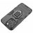 For iPhone 15 Pro Max TPU+PC Drop-proof Phone Case Ring Holder Kickstand Cover - Black - 5
