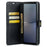 DG.MING Detachable Magnetic Phone Case for Sony Xperia 10 V Shockproof Split Leather Wallet Phone Cover - Black - 2