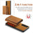 DG.MING M1 Series For Sony Xperia 1 V Magnetic Wallet Phone Case Anti-Drop Kickstand PC+TPU+PU Phone Cover - Brown - 6