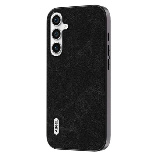 ABEEL For Samsung Galaxy A54 5G Protective Phone Cover Litchi Texture PU Leather+PC+TPU Case - Black - 1
