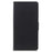 For OnePlus Nord CE3 5G Phone Cover PU Leather Shell Stand Wallet Textured Cell Phone Case - Black - 6