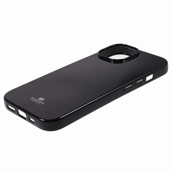 MERCURY GOOSPERY For iPhone 15 Soft TPU Anti-scratch Cover Glitter Design Phone Case - Black - 4