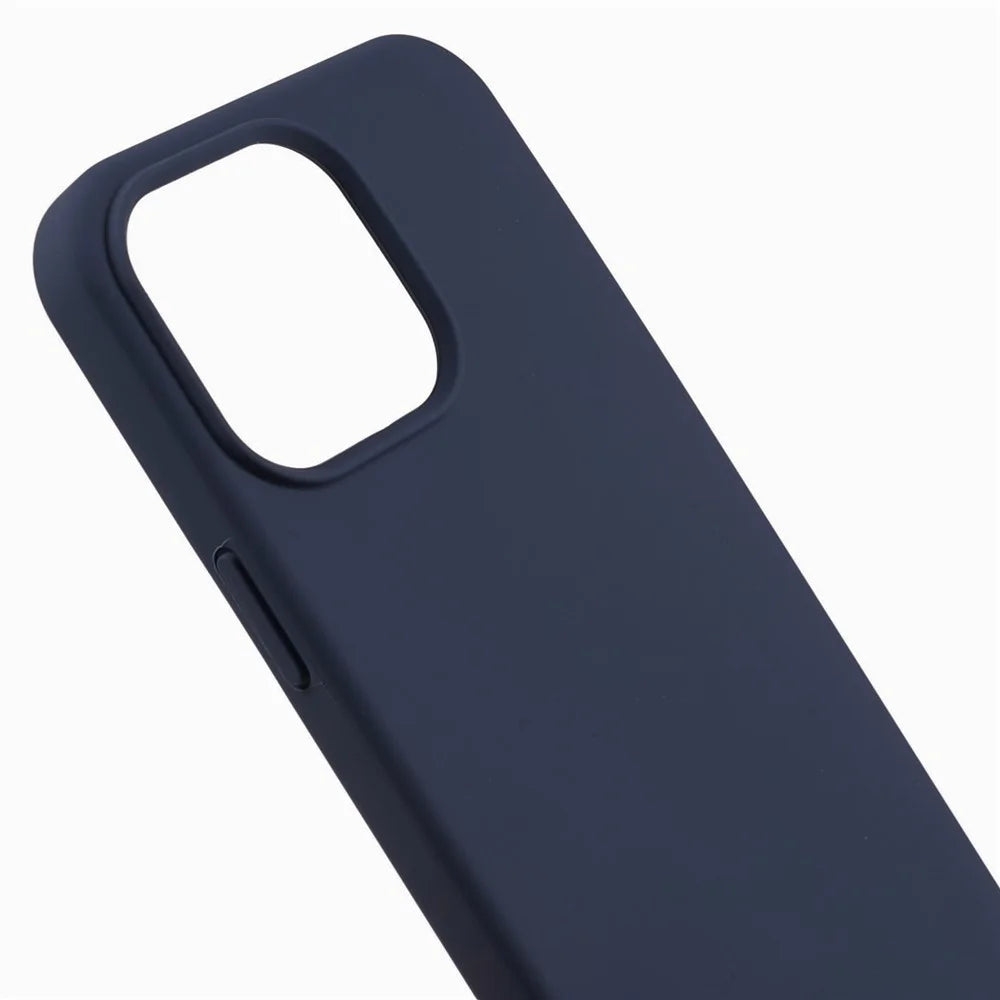 MERCURY GOOSPERY For iPhone 15 Pro Phone Case Soft Touch Liquid Silicone Back Cover - Dark Blue - 7