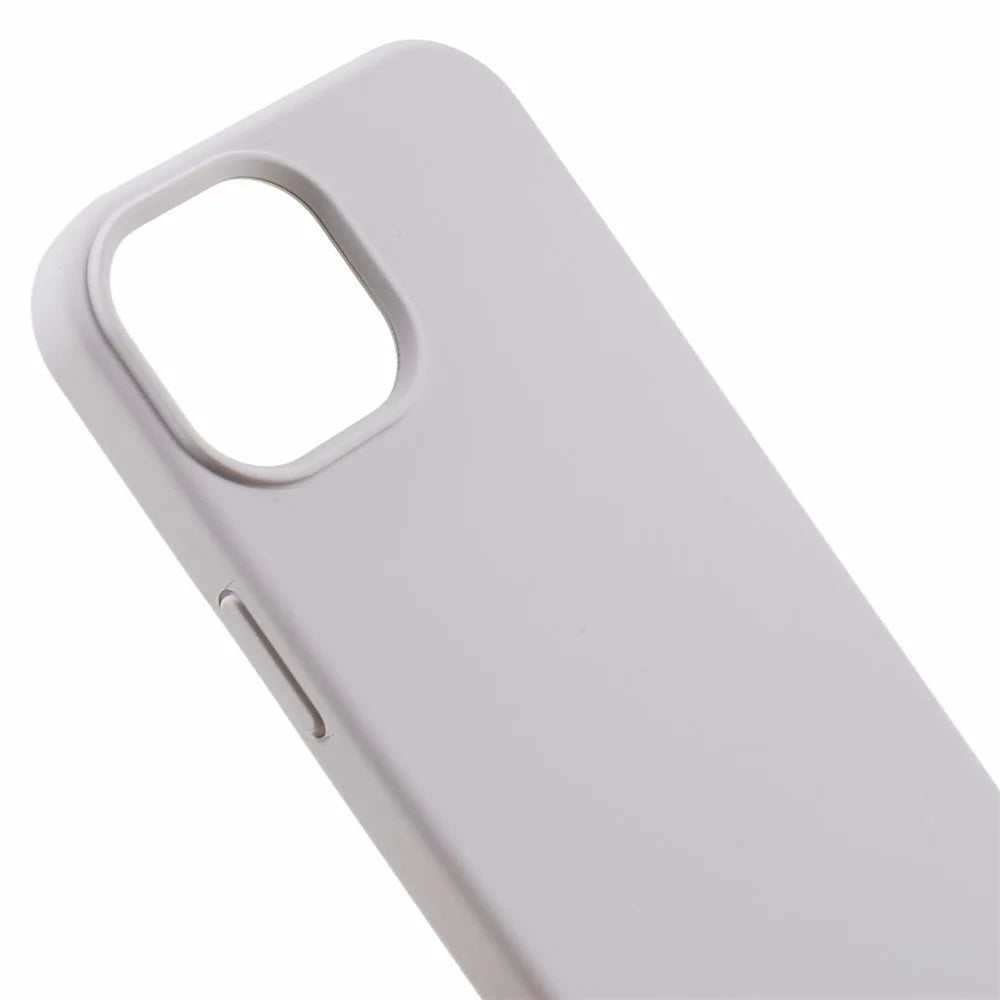 MERCURY GOOSPERY For iPhone 15 Plus Liquid Silicone Protective Case Anti-scratch Phone Cover - Beige - 7