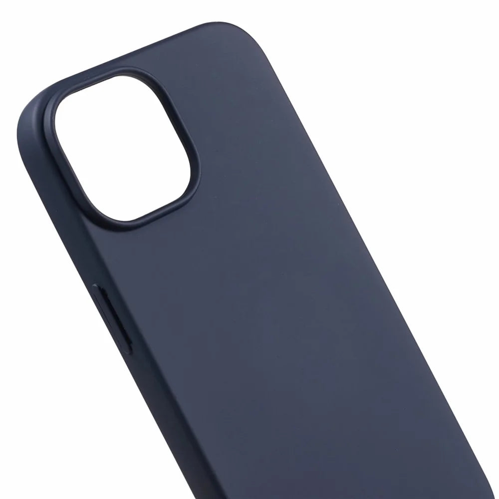 MERCURY GOOSPERY SOFT FEELING Series Matte Phone Case for iPhone 15 Soft TPU Anti-drop Back Cover - Blue - 7