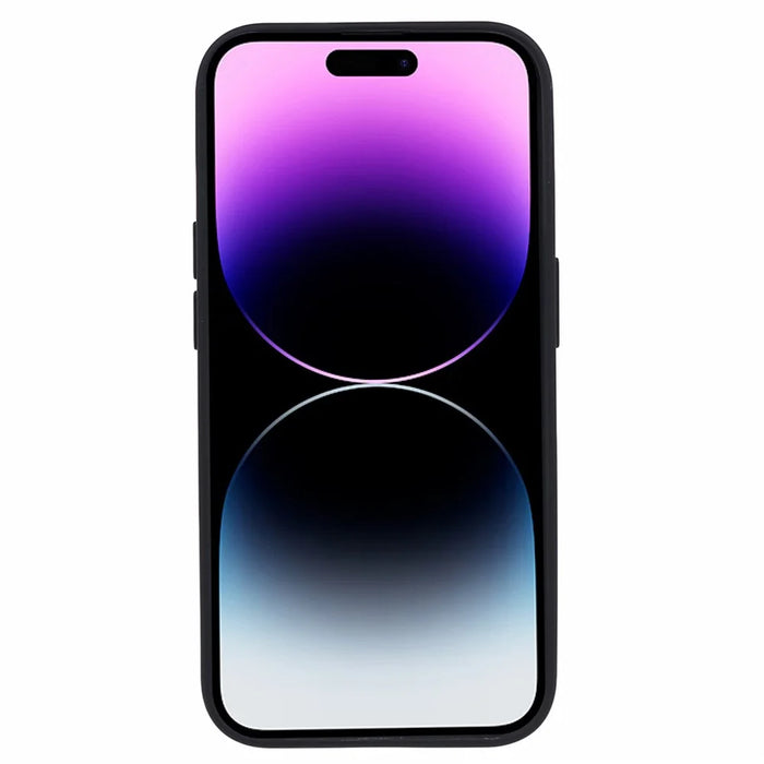 MERCURY GOOSPERY SOFT FEELING Series For iPhone 15 Pro Soft TPU Phone Case Matte Anti-scratch Cover - Black - 2