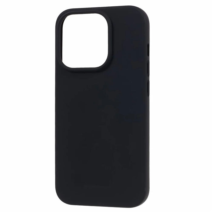 MERCURY GOOSPERY SOFT FEELING Series For iPhone 15 Pro Soft TPU Phone Case Matte Anti-scratch Cover - Black - 3