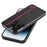 LC.IMEEKE For iPhone 15 Pro Max Carbon Fiber Texture Phone Case PU Leather+TPU+EVA Anti-scratch Cover - 6