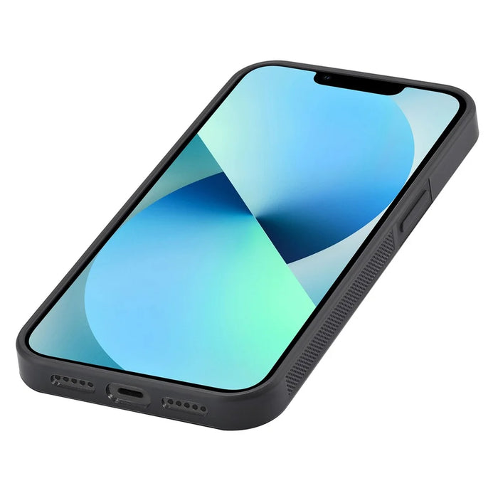 LC.IMEEKE For iPhone 15 Carbon Fiber Texture Shockproof Phone Case PU Leather+TPU+EVA Back Cover - 4