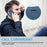 LC.IMEEKE Phone Case for iPhone 15 Pro Max , Magnetic Closure Shell Microfiber Leather Stand Wallet Cover - Blue - 5