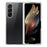 Clear Phone Case for Samsung Galaxy Z Fold5 5G , Hard PC Phone Electroplating Shockproof Cover - Silver - 1