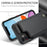 For iPhone 11 Phone Case CASEME C22 Leather Back Cover with RFID Blocking Card Slots - Black - 6