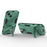 For iPhone 15 Drop Protection Phone Case PC+TPU Back Cover with Kickstand - Green - 2