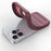 For iPhone 15 Pro Slim-Fit TPU Mobile Phone Case Anti-drop Rugged Cell Phone Back Cover - Wine Red - 5