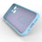 For iPhone 15 Plus Rugged Phone Back Cover Dustproof TPU Case Anti-drop Phone Shell - Baby Blue - 2