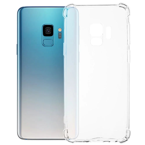 1.5mm Transparent TPU Phone Case for Samsung Galaxy S9 , Four Corner Anti-Drop Phone Cover - 1