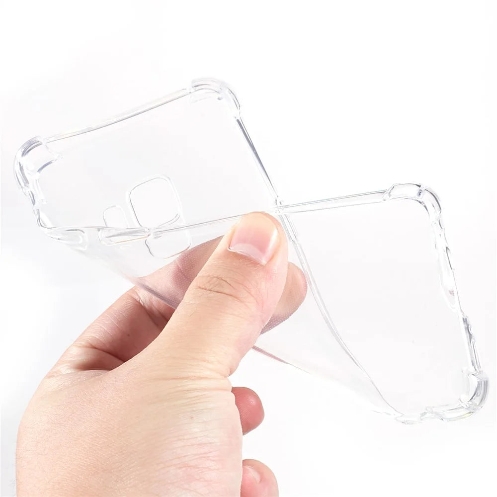 1.5mm Transparent TPU Phone Case for Samsung Galaxy S9 , Four Corner Anti-Drop Phone Cover - 7