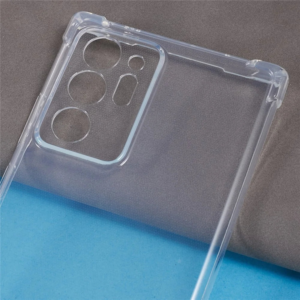 For Samsung Galaxy Note20 Ultra / Note20 Ultra 5G TPU Phone Case 1.5mm Drop-Proof Clear Phone Cover - 4