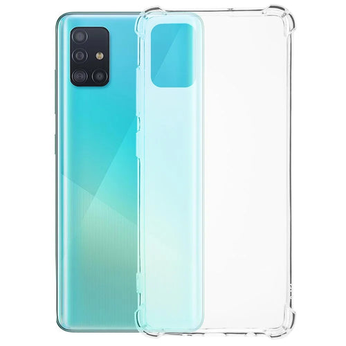 For Samsung Galaxy A51 4G SM-A515 Anti-Drop Phone Case 1.5mm Transparent TPU Phone Cover - 1