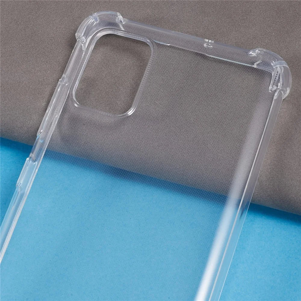For Samsung Galaxy A51 4G SM-A515 Anti-Drop Phone Case 1.5mm Transparent TPU Phone Cover - 4