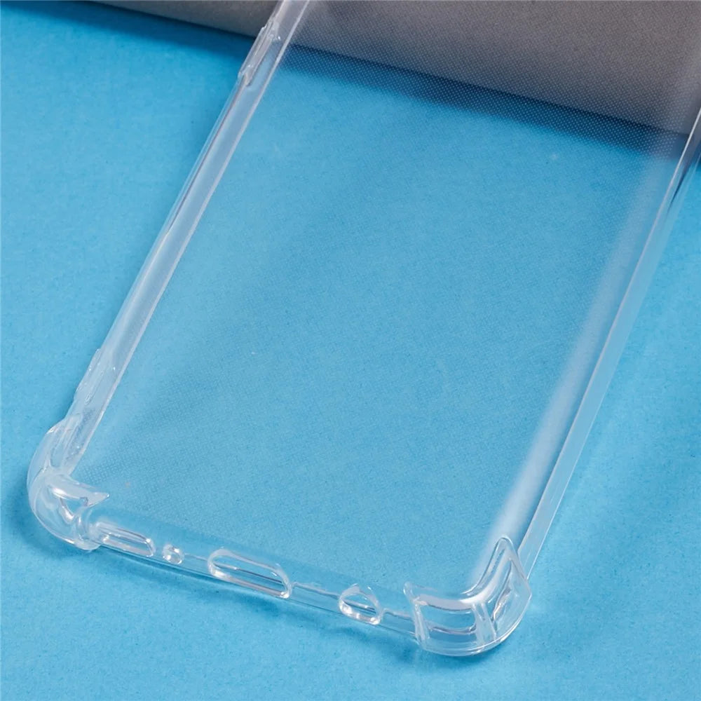 For Samsung Galaxy A51 4G SM-A515 Anti-Drop Phone Case 1.5mm Transparent TPU Phone Cover - 5