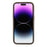 For iPhone 14 Pro Max Liquid Silicone+PC Phone Case Anti-Drop Precise Cutout Slim Phone Cover - Khaki - 2