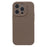 Precise Cutout Phone Case for iPhone 12 Pro 6.1 inch Shockproof Liquid Silicone+PC Phone Cover - Khaki - 1