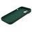 Liquid Silicone+PC Back Case for iPhone 15 , Precise Cutout Scratch-resistsant Cell Phone Cover - Army Green - 6