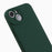 Liquid Silicone+PC Back Case for iPhone 15 , Precise Cutout Scratch-resistsant Cell Phone Cover - Army Green - 7