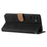 For Samsung Galaxy S23 FE Imprinted Butterfly Phone Cover PU Leather Wallet Flip Stand Cell Phone Case - Black - 4