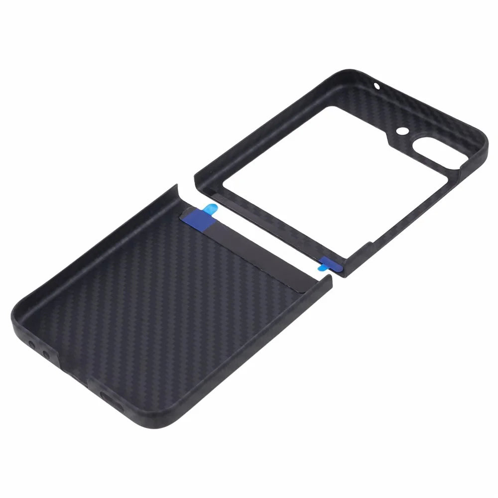 For Samsung Galaxy Z Flip5 5G Aramid Fiber Phone Case 1500D Coarse Texture Protective Phone Cover - 4