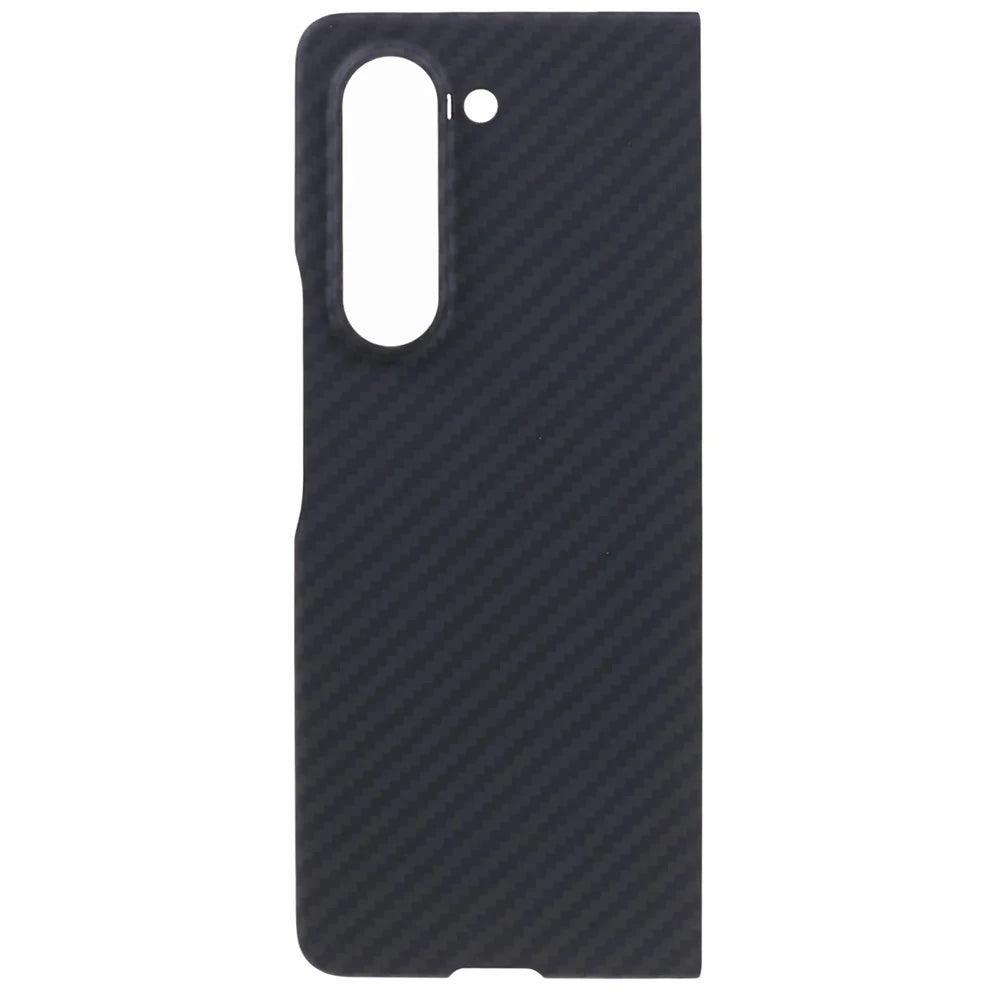 For Samsung Galaxy Z Fold5 5G Case 1500D Coarse Texture Aramid Fiber Folding Phone Case Phone Cover - 2