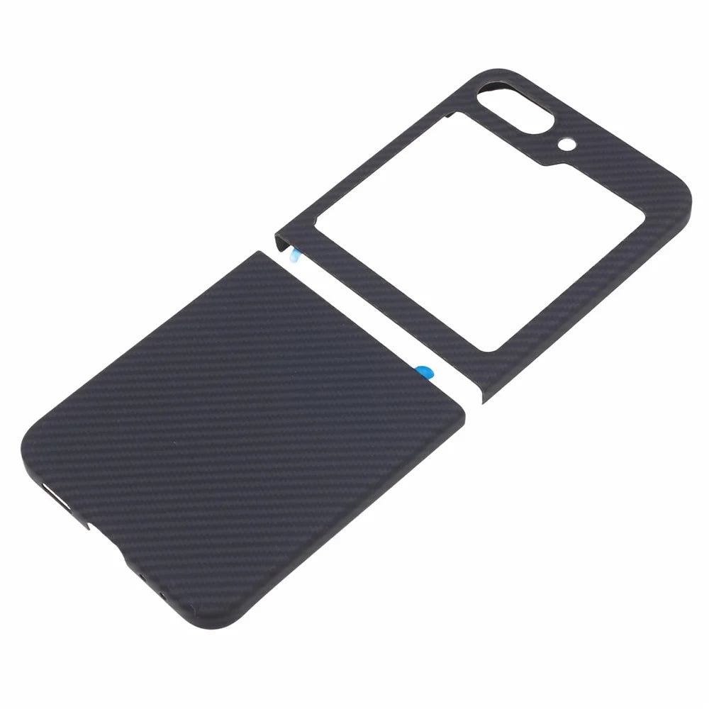 For Samsung Galaxy Z Flip5 5G Case 600D Fine Texture Aramid Fiber Phone Back Cover - 3