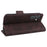 For Samsung Galaxy S23 FE Anti-Scratch PU Leather Wallet Stand Phone Case Hardware Decor Protective Cover - Coffee - 4