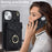 For iPhone 15 Plus RFID Blocking Phone Back Guard Case Multiple Card Slots Ring Kickstand PU Leather+TPU Cover - Black - 5