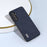 ABEEL For Samsung Galaxy S23 FE Cross Texture Cowhide Leather Coating Phone Case TPU+PC Cover - Blue - 2