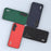 ABEEL For Samsung Galaxy S23 FE Cross Texture Cowhide Leather Coating Phone Case TPU+PC Cover - Blue - 5