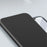 For iPhone 15 Plus Rubberized TPU Phone Cover Fiber Lining Straight Edge Phone Case - Black - 2