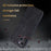 AZNS For iPhone 15 Imprinted Pattern Phone Case PU Leather Coated TPU Phone Back Cover - Brown - 7