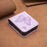 For Samsung Galaxy Z Flip5 5G PU Leather + PC Phone Case Butterfly Pattern Imprinted Shockproof Cover - Purple - 7