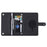 VILI GHB Series for iPhone 13 Pro RFID Blocking Phone Case Zipper Pocket Leather Cover Compatible with MagSafe - Black - 3
