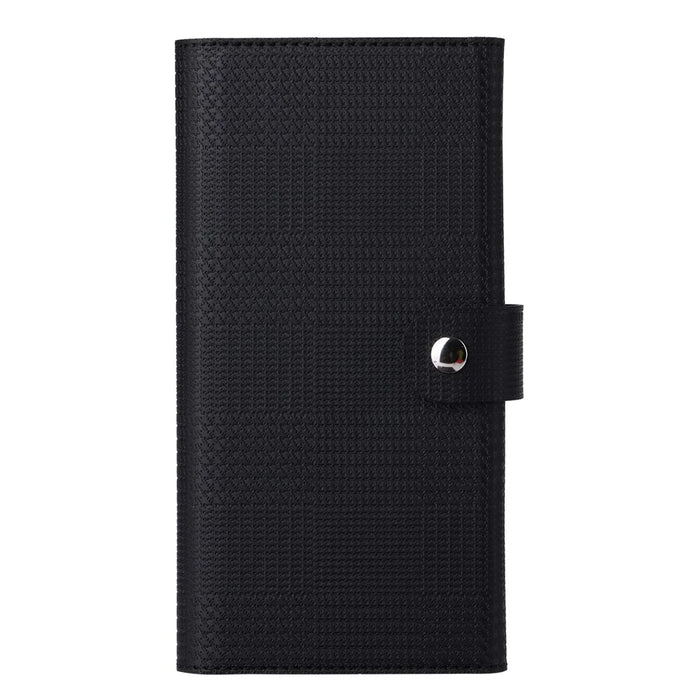 VILI GHB Series for iPhone 13 Pro RFID Blocking Phone Case Zipper Pocket Leather Cover Compatible with MagSafe - Black - 7