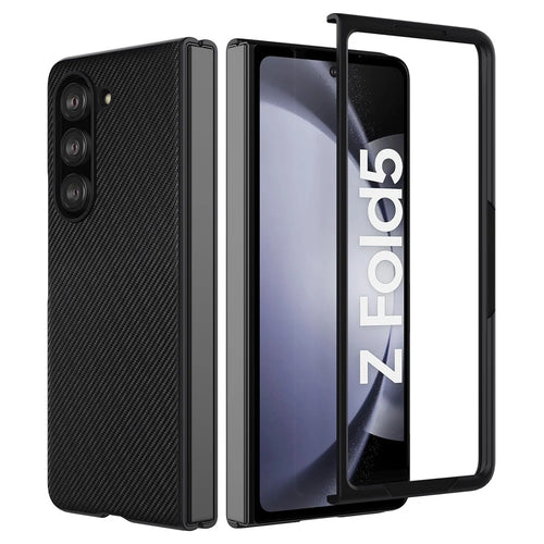 VILI TC Series Phone Case for Samsung Galaxy Z Fold5 5G Anti-Scratch PU+PC+TPU Slim Phone Cover - 1