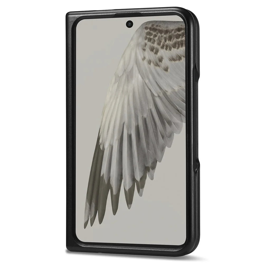 LC.IMEEKE For Google Pixel Fold Anti-scratch Carbon Fiber Texture Phone Case PU Leather+TPU+EVA Back Cover - 7