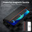 LC.IMEEKE For iPhone 15 Pro Max Shockproof Leather Stand Cover Carbon Fiber Texture Wallet Phone Case - Vertical Stripe - 4
