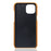 For iPhone 15 Calf Texture Phone Case PU Leather Coated PC Shockproof Cover - Orange - 4