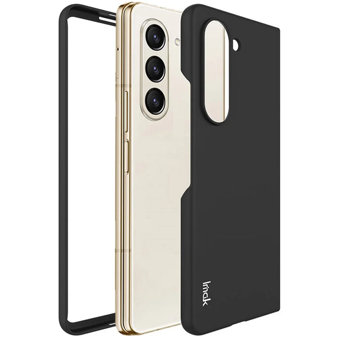 IMAK JS-2 Series For Samsung Galaxy Z Fold5 5G Hard PC Protective Case Anti-scratch Phone Cover - Black - 3