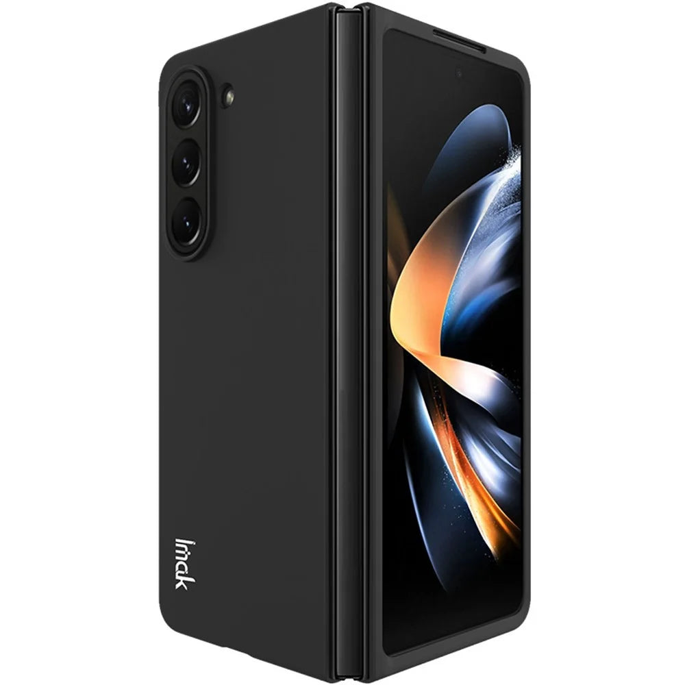 IMAK JS-2 Series For Samsung Galaxy Z Fold5 5G Hard PC Protective Case Anti-scratch Phone Cover - Black - 4
